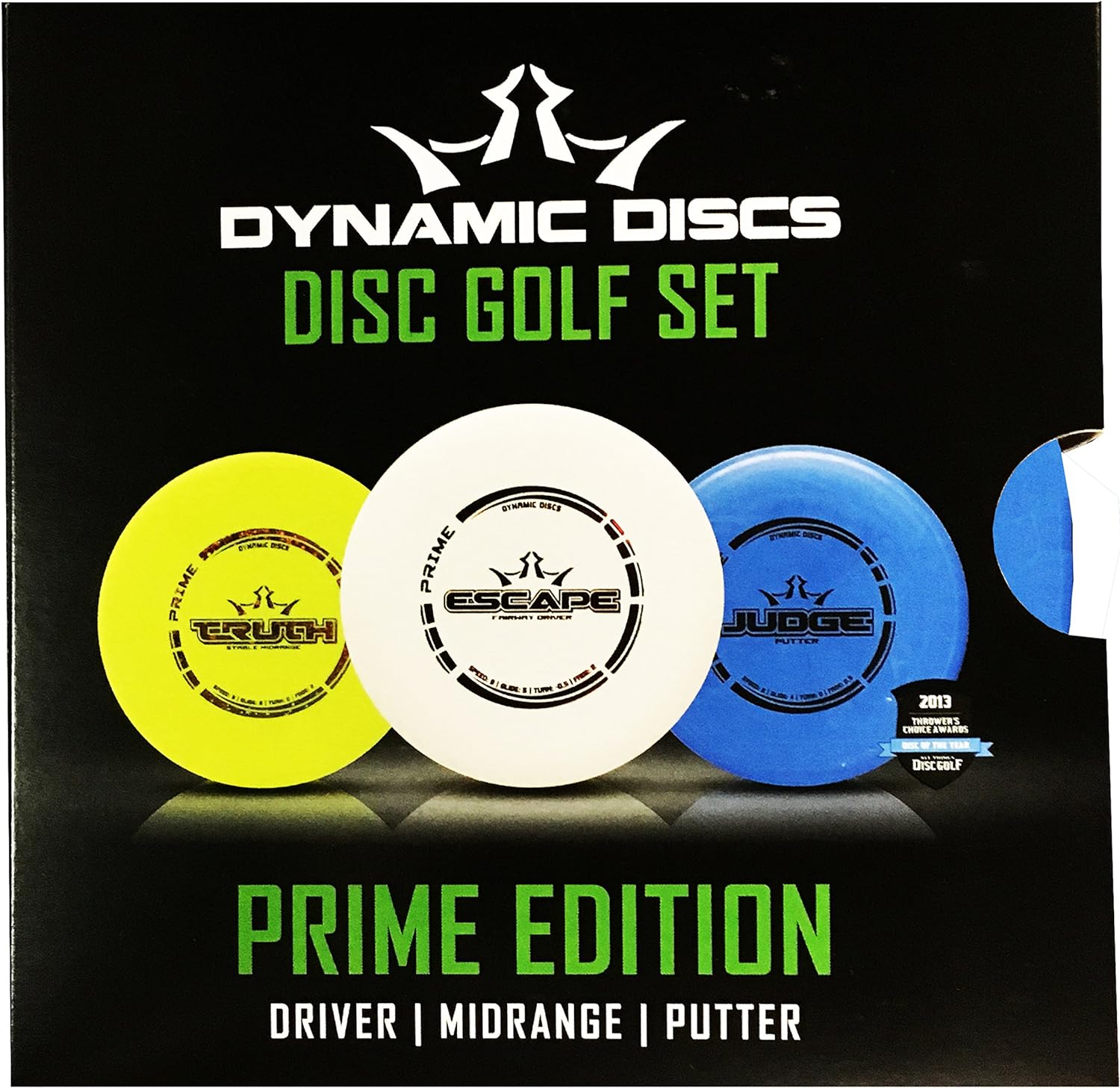 Dynamic Discs Prime Edition disc golf starter set
